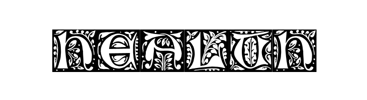 GloucesterInitialen  Free Fonts Download
