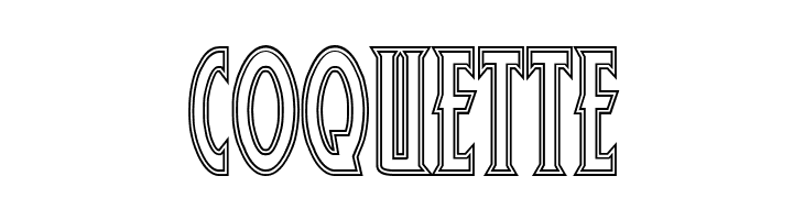 Wolf's Bane Outline  Free Fonts Download