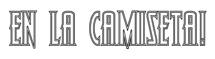 Wolf's Bane Outline  Free Fonts Download