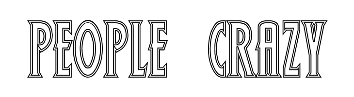 Wolf's Bane Outline  Free Fonts Download