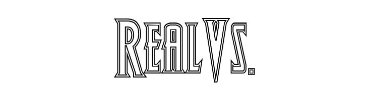 Wolf's Bane Outline  Free Fonts Download