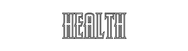 Wolf's Bane Outline  Free Fonts Download