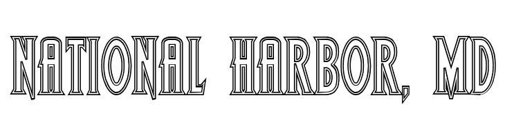 Wolf's Bane Outline  Free Fonts Download