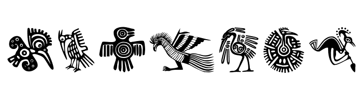 MesoFaunaBats  Free Fonts Download