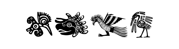 MesoFaunaBats  Free Fonts Download