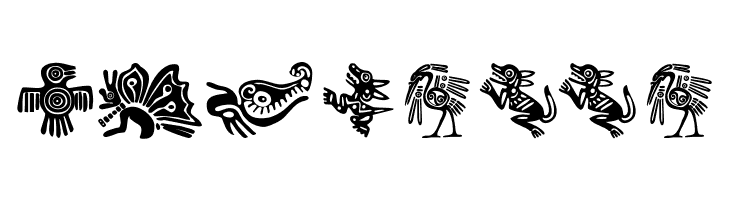 MesoFaunaBats  Free Fonts Download