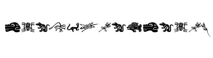 MesoFaunaBats  Free Fonts Download