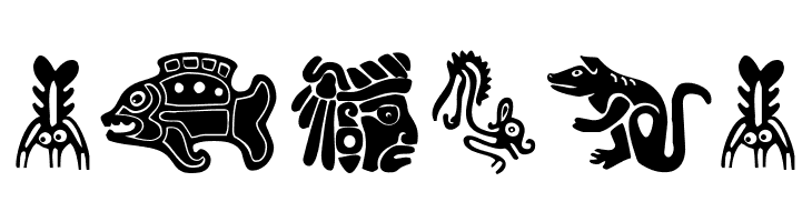 MesoFaunaBats  Free Fonts Download
