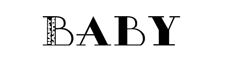 Happy Easter  Free Fonts Download