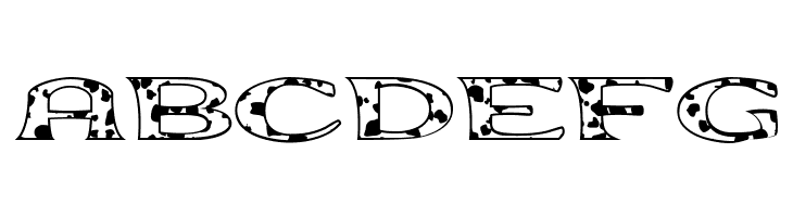 Extrano - Vaca  Free Fonts Download