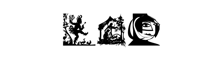 Scherenschnitt  Free Fonts Download
