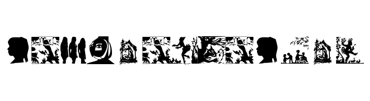 Scherenschnitt  Free Fonts Download