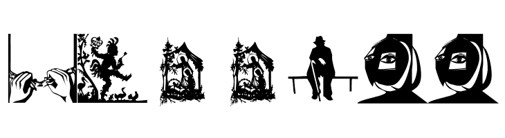 Scherenschnitt  Free Fonts Download