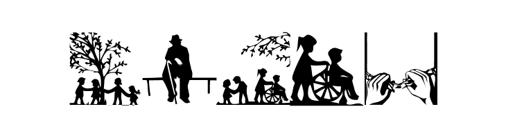 Scherenschnitt  Free Fonts Download