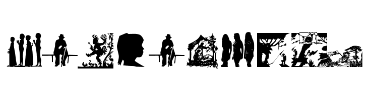 Scherenschnitt  Free Fonts Download