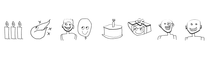 HappyBirthday  Free Fonts Download