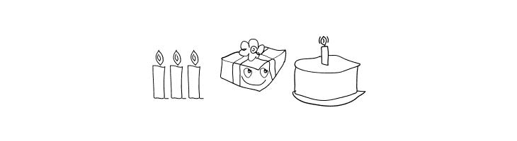 HappyBirthday  Free Fonts Download