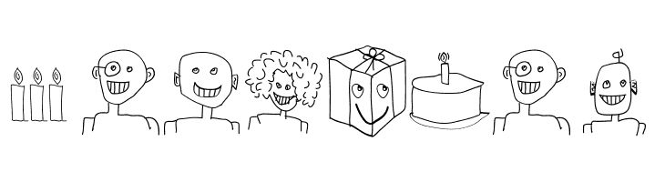 HappyBirthday  Free Fonts Download