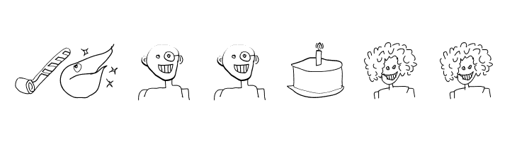 HappyBirthday  Free Fonts Download