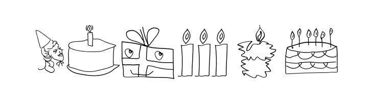 HappyBirthday  Free Fonts Download