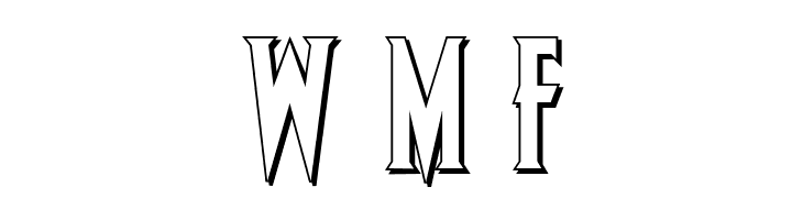 Wolf's Bane Shadow  Free Fonts Download