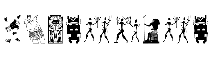 AfricanAngelsAndSpirits  Free Fonts Download