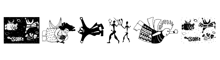 AfricanAngelsAndSpirits  Free Fonts Download