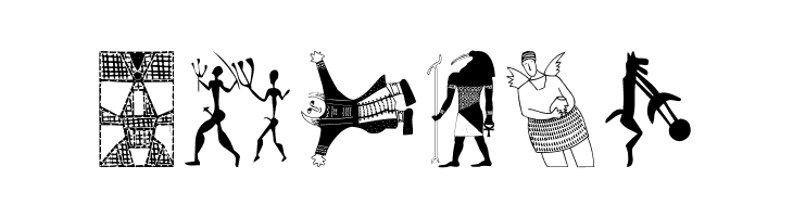 AfricanAngelsAndSpirits  Free Fonts Download