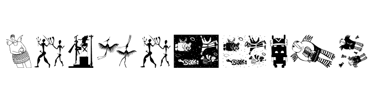 AfricanAngelsAndSpirits  Free Fonts Download