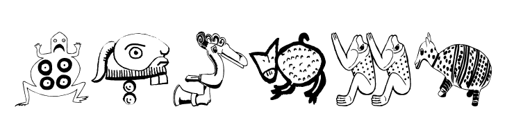 TribalisM-K  Free Fonts Download