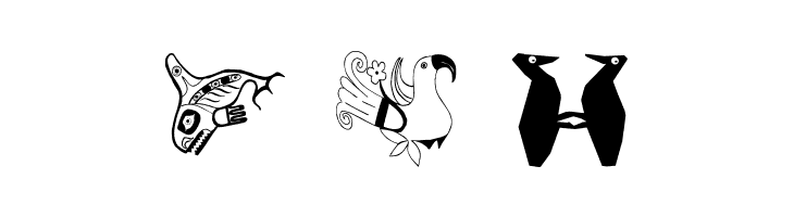 TribalisM-K  Free Fonts Download