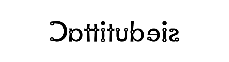 Blacksmith Delight Mirrored  Free Fonts Download