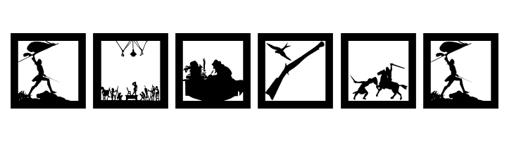 MoreSilhousFrame  Free Fonts Download