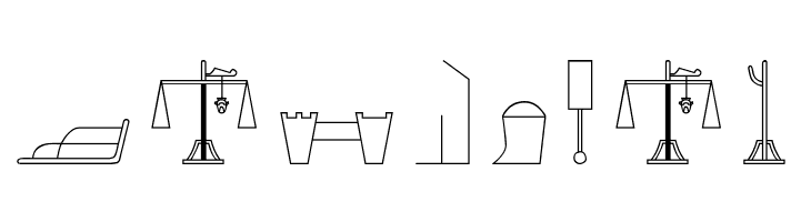 GlyphBasic4  Free Fonts Download