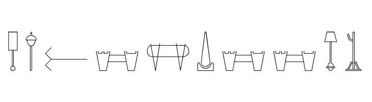 GlyphBasic4  Free Fonts Download