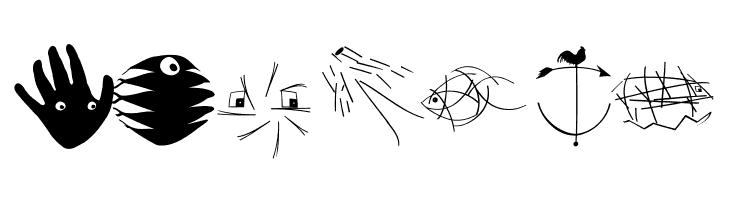 DingsUndDasRunde  Free Fonts Download