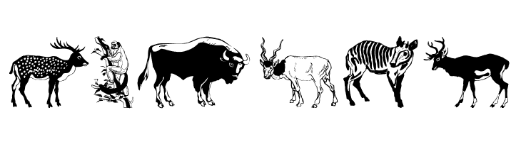 WildAnimalsOne  Free Fonts Download