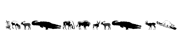 WildAnimalsOne  Free Fonts Download