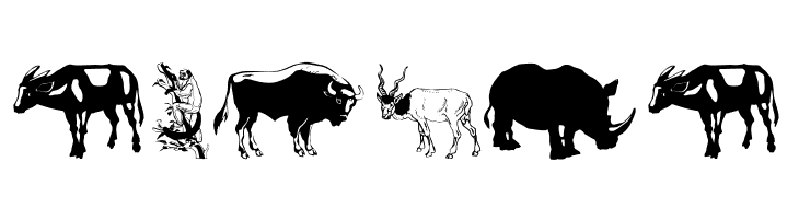 WildAnimalsOne  Free Fonts Download