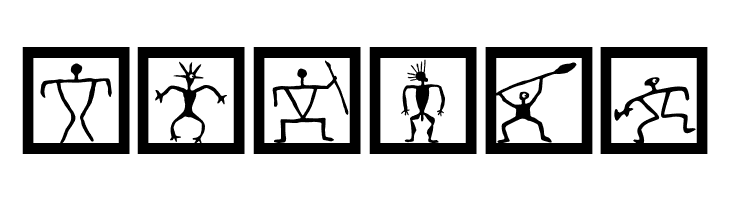 PetroglyphMarks  Free Fonts Download