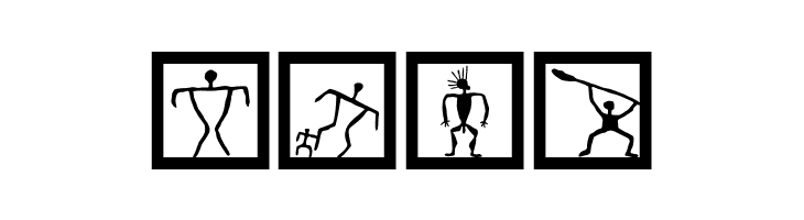 PetroglyphMarks  Free Fonts Download