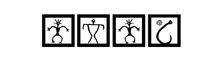 PetroglyphMarks  Free Fonts Download