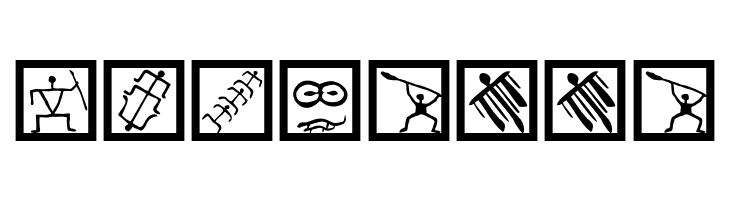 PetroglyphMarks  Free Fonts Download