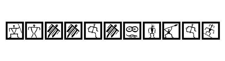 PetroglyphMarks  Free Fonts Download