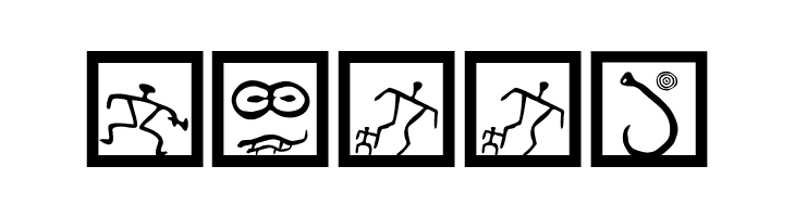 PetroglyphMarks  Free Fonts Download