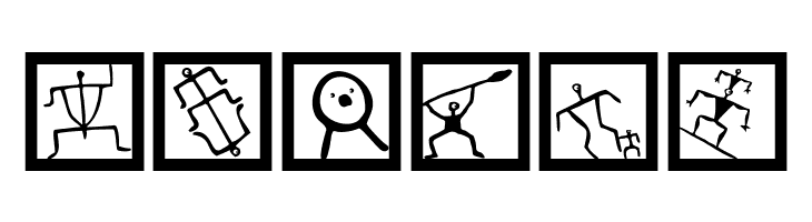 PetroglyphMarks  Free Fonts Download
