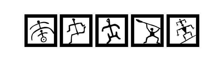 PetroglyphMarks  Free Fonts Download
