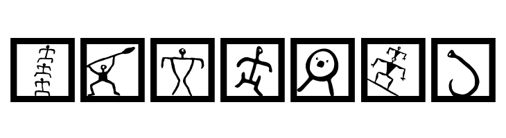 PetroglyphMarks  Free Fonts Download