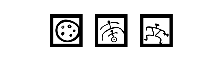 PetroglyphMarks  Free Fonts Download