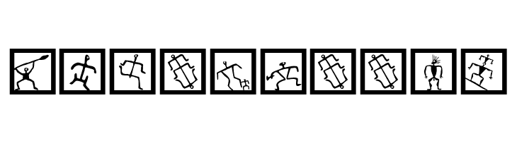 PetroglyphMarks  Free Fonts Download
